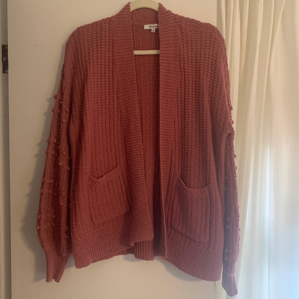 Madewell Bobble Cardigan Sweater X-SMALL